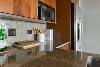 Built-in microwave